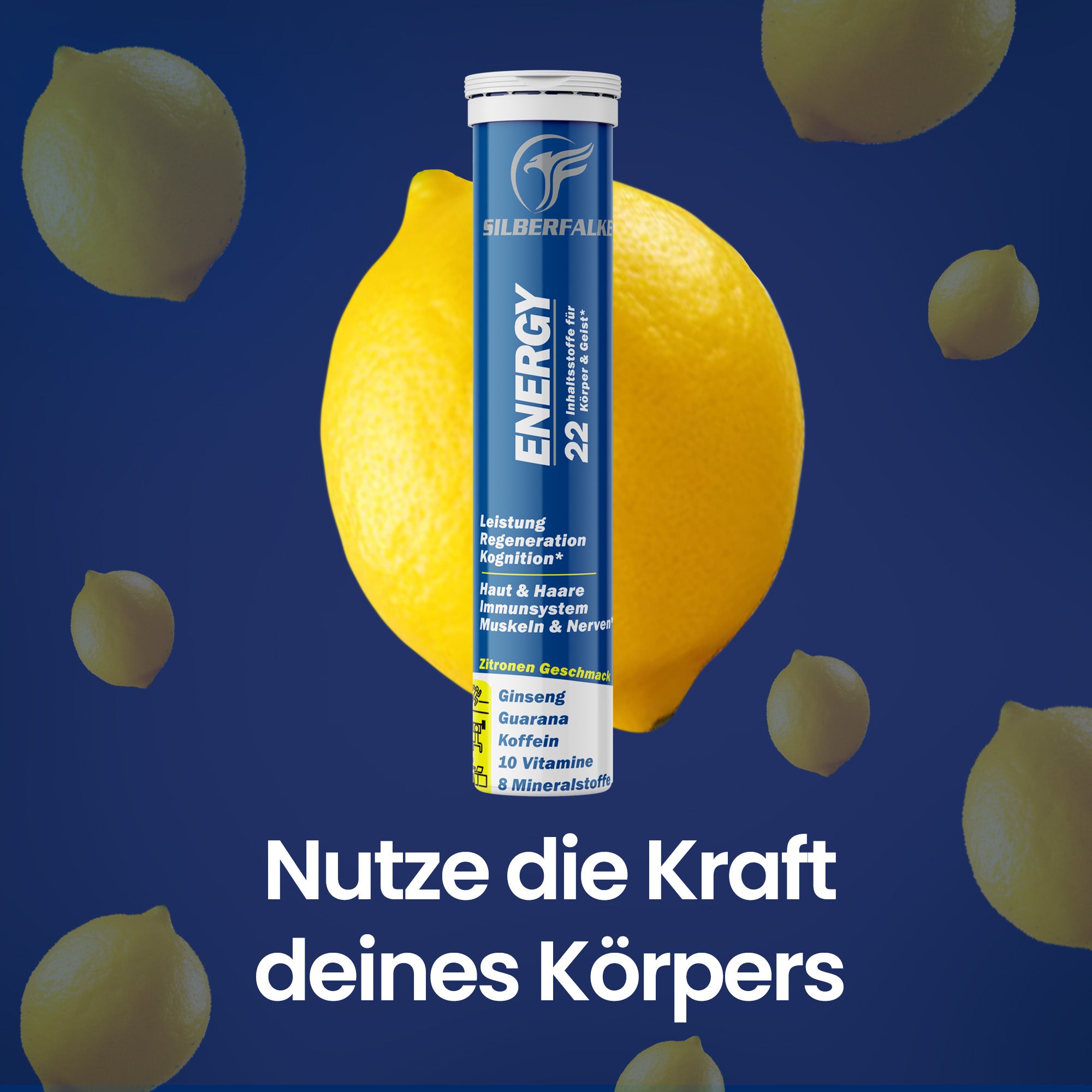 Energy Brausetablette Probierpaket - Zitrone