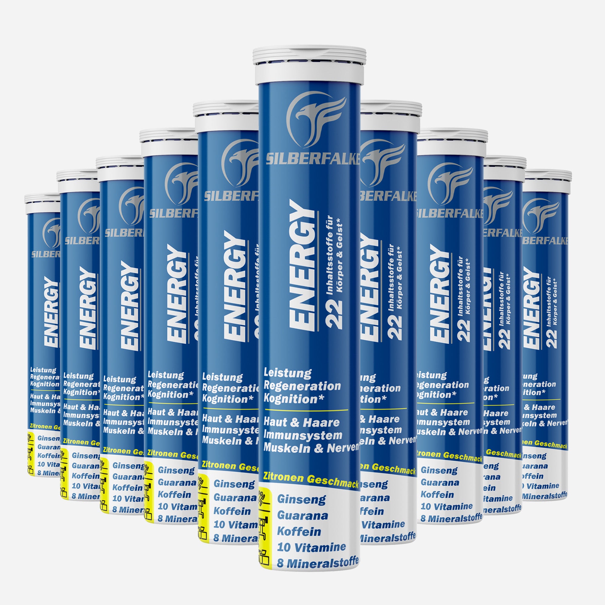 Energy Brausetablette Probierpaket - Zitrone