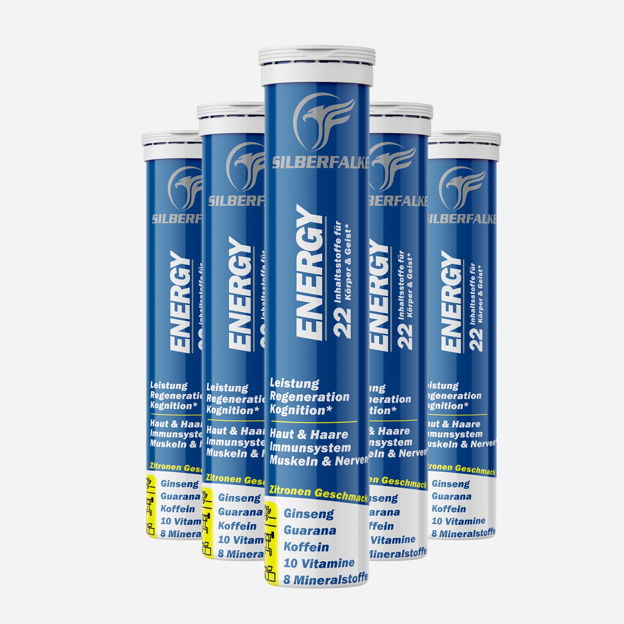 Energy Brausetablette Probierpaket - Zitrone